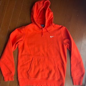 Orange Nike hoodie